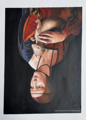 La dame avec une hermine (Cecilia gallerani)