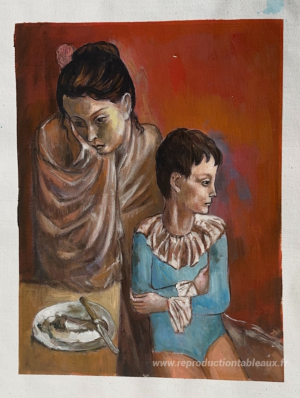 Mère et enfant (baladins)