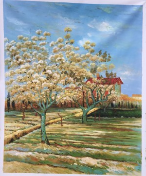 Verger en fleur