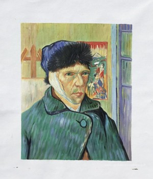 Autoportrait avec oreille bandée