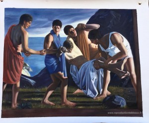 Achille et le corps de Patroclus