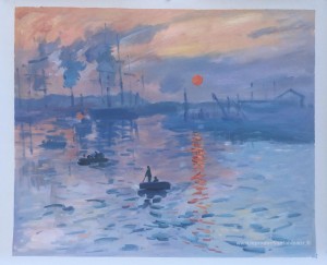 Impression, lever du soleil
