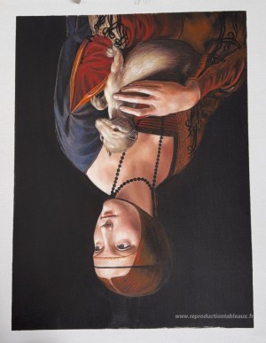 La dame avec une hermine (Cecilia gallerani)