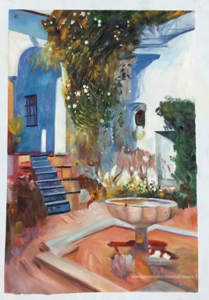 Fontaine à l'Alcazin Séville