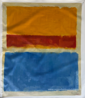 Sans titre (jaune, rouge et bleu)
