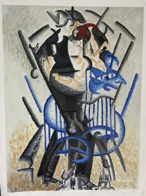 L'ours danse au Moulin Rouge