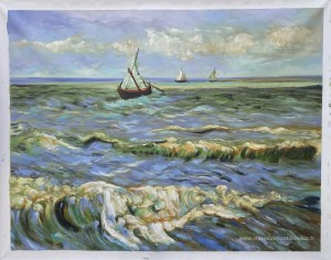 Paysage marin à Saites-Maries