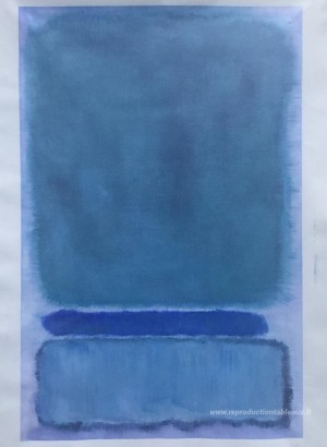 Sans titre (vert sur le bleu)