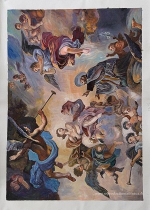 Saint Cajetan apaisant la colère divine